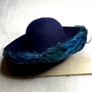 Vintage | Accessories | Vintage Mr John Classic Wide Brim 